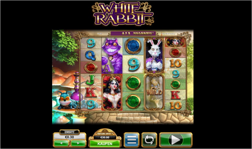 Der White Rabbit Slot kann auch bequem unterwegs gespielt werden.